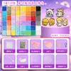 Popular kit de manualidades con cuentas DIY, fusión creativa de cuentas, plancha para cuentas, caja de almacenamiento multifuncional, herramientas para cuentas