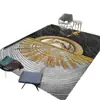 Dropshipping Transfronteiriço Estilo Nórdico Tapete de Veludo Cristalino Grande Área Cobertura Total Manta Antiderrapante Imitação de Madeira Tapete para Mesa de Centro de Sala de Estar