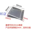 Partes de tarjetas pequeñas Partes de tarjetas de plástico Partes de tarjetas para expositor de papel Partes en forma de U Clips en U de plástico Clips pequeños blancos y negros
