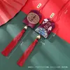 Amuleto de Oración por la Paz del Lugar Escénico del Templo, Bolsa de la Suerte, Saquito, Bolsa Vacía, Colgante de Saquito, Bolsa de Regalo, Amuleto