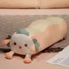 Almohada de Pierna de Animal de Dibujos Animados, Almohada de Dinosaurio, Almohada de Pierna para Niña para Dormir con Muñeca, Almohada para Dormir Individual en la Cama