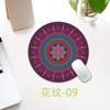 Estilo Étnico Redondo Pequeño Creativo Engrosado Escritorio de Computadora Alfombrilla para Ratón Teclado Oficina Taza Almohadilla de Escritorio Producción Envío Directo