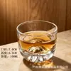 Copo de cristal Jingyu transparente de alta qualidade copo mestre copo de chá copo de vidro masculino conjunto de chá resistente a alta temperatura