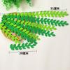 Disposición de pared de aula de jardín de infancia decoración de ambiente material de hoja de planta tema de otoño hojas de espuma hojas grandes de arce