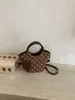Bolso de Mano, Bolso de Hombro, Bolso Cruzado de Lunares de Moda 2026 Transfronterizo para Mujer, Bolso Cubo Casual de Alta Gama con Estilo