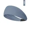 Diadema elástica deportiva para mujer, antitranspirante, absorbente del sudor, para correr, fitness, yoga, banda ancha