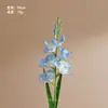 Flor artificial de alta qualidade, gladíolo de haste única, flor de seda, decoração para casa, sala de estar, mesa de jantar, flor falsa, adereço para fotografia de casamento, arranjo floral