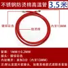 Controlador de Temperatura de Molde Tubo de Teflón Tubo Trenzado de Acero Inoxidable Tubo de PTFE Tubo de Teflón Tubo para Controlador de Temperatura de Aceite de Molde Resistente a Altas Temperaturas