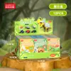 Figuras de Insetos e Animais Marinhos Pequenos, Blocos de Construção Educacionais para Crianças, Brinquedos Compatíveis, Presentes para Alunos do Ensino Fundamental, Transfronteiriço