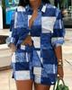 Conjunto de Dos Piezas con Estampado de Moda para Mujer, Nuevo, Transfronterizo Europeo y Americano, Comercio Exterior, Amazon Aliexpress, Temperamento, para Viajar