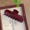 Clip para el Cabello Simple Nuevo Transfronterizo 2025 para Mujer, Pasador de Gama Alta, Accesorio para el Cabello para la Parte Trasera de la Cabeza, Pasador Tipo Pinza de Tiburón, Accesorio para el Cabello