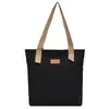 Nova bolsa de lona feminina de grande capacidade, bolsa simples estilo coreano, bolsa para o dia a dia, bolsa transversal de ombro estilo japonês para mulheres