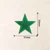 Parche Bordado de Estrella de Cinco Puntas con Lentejuelas de Colores Parche Bordado de Lentejuelas Autoadhesivo Accesorios de Ropa DIY Venta al por Mayor