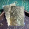 Amuletos Budistas Tailandeses, Piezas de Talismán de Ocho Sutras, Amuletos de Buda del Templo Luang Phor Ben, Auténticos Amuletos de Templo de Tailandia