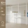 Arara de roupas de cima para baixo combinação de quarto guarda-roupa simples armazenamento doméstico varal aberto de piso vestiário