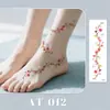 Las Nuevas Calcomanías para Tatuajes Estilo Ins Transfronterizos de Ruikalong Son Impermeables y Tienen un Acabado de Alta Gama, Calcomanías para Tatuajes de Muñeca Pulsera Dopamina