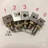 Accesorios textiles, Piezas de máquina texturizadora, Pistola de anudar para máquina texturizadora Sanis, Cabezal de anudar, Boquilla, Cabezal de pistola de aire