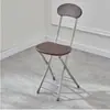 Cadeiras Dobráveis Atacado Cadeiras de Jantar para Casa Cadeiras Altas Portáteis Cadeiras com Encosto Leve para Dormitório de Estudantes Cadeiras Simples para Computador