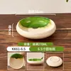 Cuenco de Melamina para Condimentos, Cuenco Pequeño, Plato para Dips, Plato Japonés Dividido para Platos Fríos, Plato para Acompañamientos de Sushi, Plato Comercial para Mostaza y Salsa de Soja