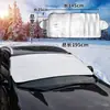 Protector de nieve para coche invierno a prueba de heladas parasol parabrisas cubierta anticongelante cubierta para parabrisas delantero cubierta de nieve para parabrisas tela a prueba de nieve para parabrisas