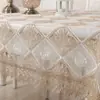 Tela Bordada Impermeable y a Prueba de Aceite para Mesa de Café, TV, Refrigerador, Mesita de Noche, Funda Decorativa de Tela, Mantel de Exportación Transfronteriza Personalización