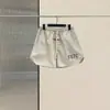 Verano FOG línea principal con flockeo casual estilo americano ESSE holgados modernos con cordón versátiles para jóvenes hombres shorts
