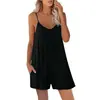Macacão Liso 2026 Comércio Exterior Transfronteiriço Moda Feminina Verão Novo Europeu e Americano Amazon Casual Shorts de Alça