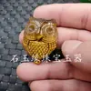 Colgante de jade Piedra Ojo de Tigre colgante valiente piedra Ojo de Tigre colgante de búho Colgante estrella de jade Colgante de tortuga dragón de jade