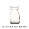 Vaso de Vidro Fresco Estilo Europeu decoração flor seca sala de estar transparente moderno simples design ins ornamento pequenos ornamentos