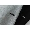 Moletom Básico Simples de Gola Redonda com Listras Outono SANHOMME para Homens e Mulheres, Tendência Solto Casual Versátil Camisa Base 61868