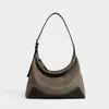 Bolso hobo, bolso de ante para llevar debajo del brazo para mujer, nuevo estilo 2026, bolso de hombro de gran capacidad para el trabajo, bolso cruzado ligero de lujo para mujer