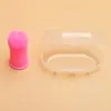 Escova de dentes para gato e cachorro, escova de dedo para pet para remoção de mau hálito, escova de dedo de silicone, suprimentos de limpeza oral para gatos