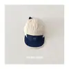 Boné de Beisebol Infantil de Verão Leve Respirável Hip-Hop Moda de Rua Cor Personalizada Color-Blocking Aba Reta Secagem Rápida