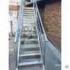 Escadas Galvanizadas com Estrutura Simples de Aço, Antiderrapantes e Espessadas, Adequadas para Uso Externo e Interno, Escadas de Sótão