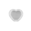 Molde de silicona para espejo rectangular redondo con forma de gota de cristal de resina, ideal para hacer tú mismo, con forma de cubo grande, como muestra de amor