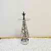 Venta al por mayor de fábrica Amazon INS Celebridad de Internet Árbol de vela aromática navideña Flujo de aire Árbol Portavelas Giratorio Linterna