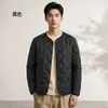 Nueva prenda exterior ligera y cálida, chaqueta de mezcla de algodón y lana, estilo unisex, abrigo de algodón coreano para otoño/invierno, adecuado para usar en capas o solo