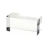 Em Estoque Atacado Cristal Artificial K9 Base de Vidro Cubo Transparente Gravação de Logo Letras Ornamento Base Suporte