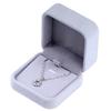 Tendencia de Moda Caja de Joyería Caja de Franela Seiko Caja para Anillos Aretes Caja para Dijes Caja de Embalaje para Regalo