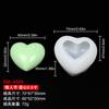 Día de San Valentín Amor Flor Hortensia Pastel de Mousse Molde de Azúcar Plegado Patrón Tejido Amor Vela de Aromaterapia Molde de Silicona