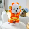 Petcircle Roupas para Cães e Gatos de Estimação Roupa de Transformação de Quatro Patas Espessa em Fleece Coral para Cães Pequenos Coleção de Roupas