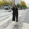 Abrigo de Tweed de Longitud Media por Encima de la Rodilla Otoño/Invierno 2025 para Mujer, Estilo Británico de Alta Gama para Mujeres Pequeñas, Abrigo de Lana de Moda