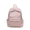 Mochila de Viaje Azul Niebla de Leche de Aspecto Elegante y Linda, Mochila Escolar para Estudiantes de Primaria, Mochila para Estudiantes Mujeres con Estampado de Corazón Completo, Mochila Sencilla para Estudiantes de Secundaria