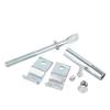 Braçadeira de expansão estendida galvanizada braçadeira de tubo de água braçadeira de tubo de gás gás natural braçadeira de fixação de tubo de gás natural suporte 4 pontos 6 pontos