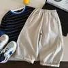 Pantalones Casuales de Otoño para Niños Muno Pantalones Largos Versátiles Estilo Coreano para Niños Sueltos Pantalones Plátano Pantalones de Papá Guapo para Bebé Modernos