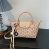 Chegada Nova Primavera 2026 Bolsa Transversal Acolchoada Rosa Diamante de Nicho Feminina de Alta Qualidade Versátil de Mão Ombro Moda para o Trabalho