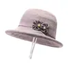 Sombreros para Mujer en Primavera y Verano, Sombreros para Mujeres de Mediana Edad y Mayores, Sombreros de Protección Solar para Señoras Mayores, Sombreros para Abuelas y Madres de Mediana Edad y Mayores, Sombreros de Pescador Retro para Proteger del Sol