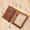 Amazon Piel de Vaca de Capa Superior Simple para Hombre 80% de Descuento Monedero Tarjetero Billetera Integrada de Alta Gama Carteras