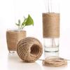 Cuerda de Cáñamo de Fábrica al por Mayor Decoración de Iluminación DIY Atado Cuerda de Yute Atado Tejido Etiquetas Colgantes Suministros para Exteriores Cuerda para Colgar
