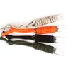Gadgets de Exterior Tamanho de Bolso Aço Inoxidável Mini Pé de Cabra Cabo de Paracord Raspador Removedor de Pregos Ferramenta EDC